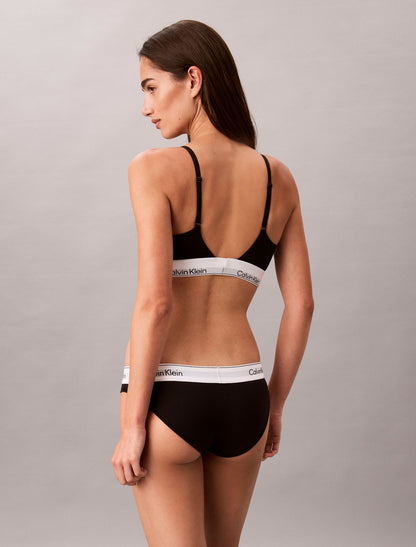 Calvin Klein Icon Cotton Modal Smooth Edge Lightly Lined Bralette