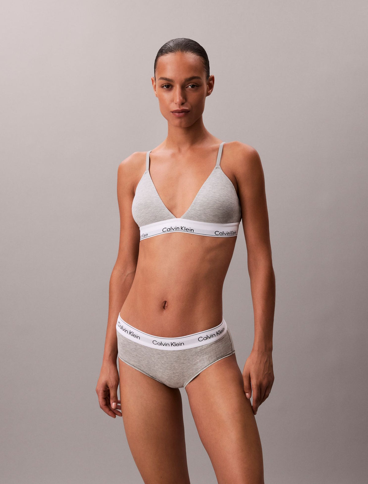Calvin Klein Icon Cotton Modal Lightly Lined Triangle Bralette