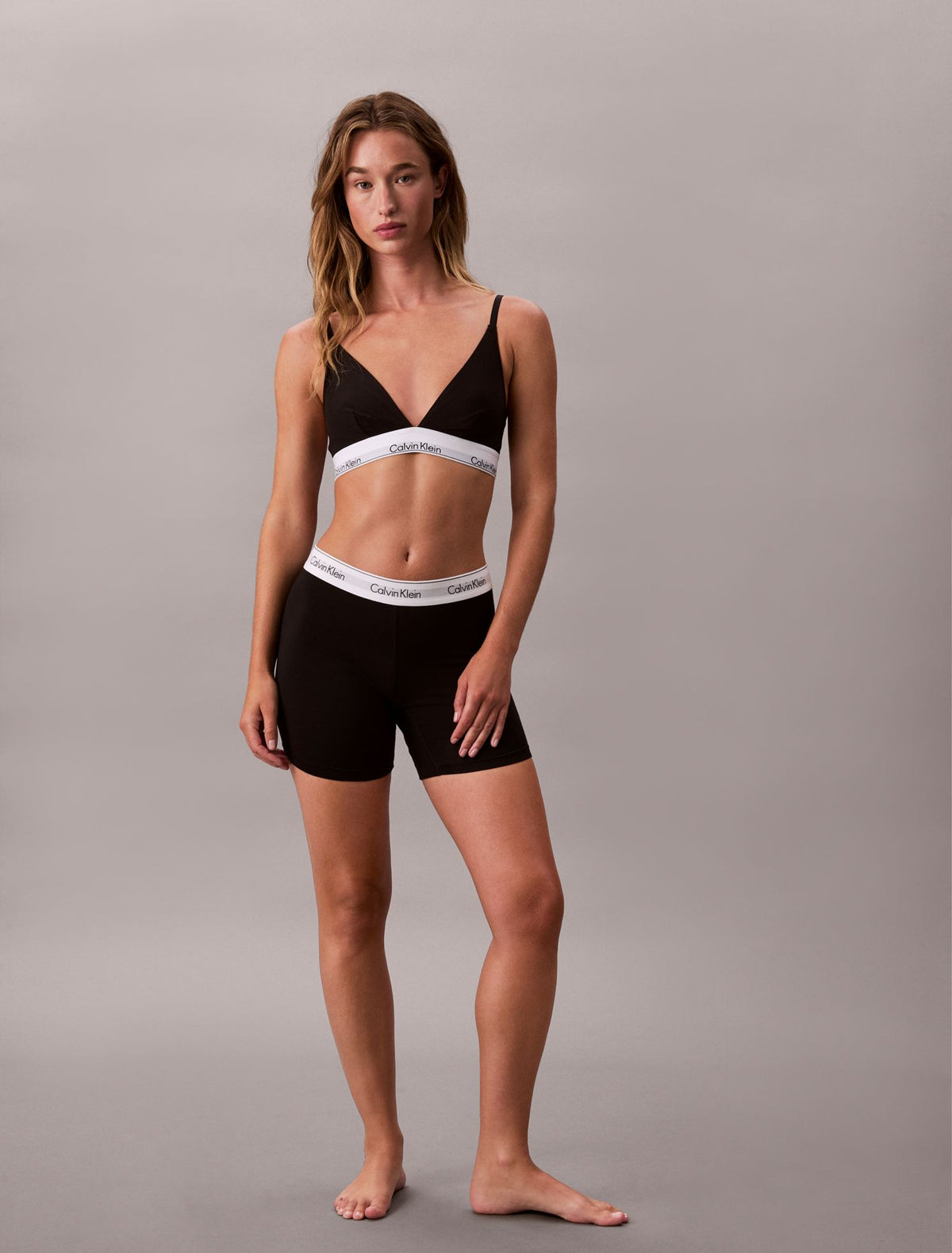 Calvin Klein Icon Cotton Modal Unlined Triangle Bralette