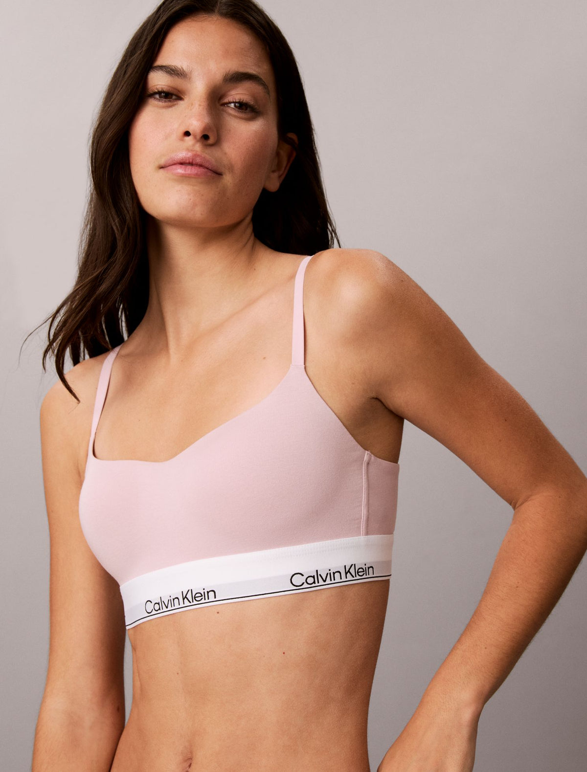 Calvin Klein Icon Cotton Modal Lightly Lined Triangle Bralette