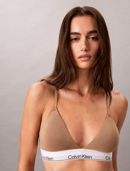 Calvin Klein Icon Cotton Modal Lightly Lined Triangle Bralette