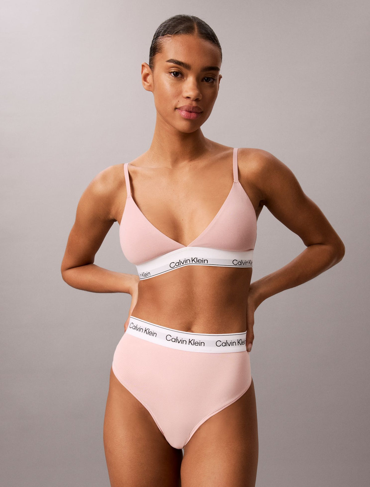 Calvin Klein Icon Cotton Modal Lightly Lined Triangle Bralette
