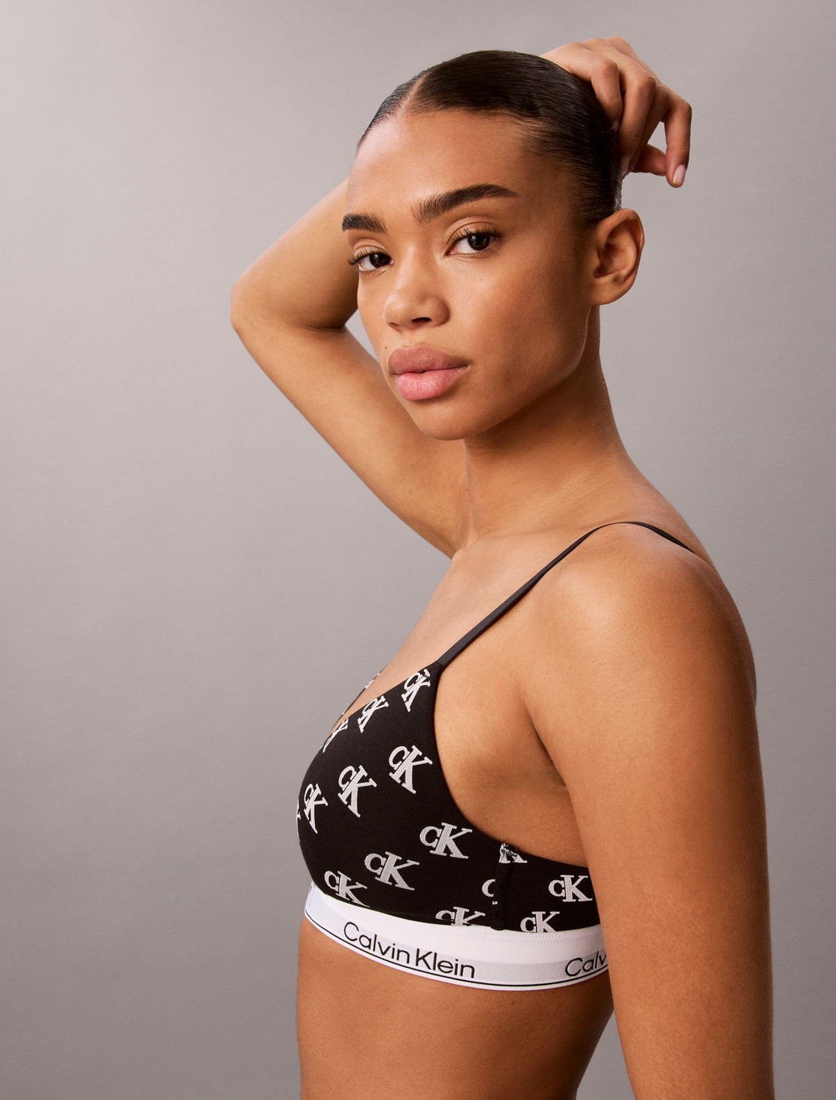 Calvin Klein Icon Cotton Modal Lightly Lined Triangle Bralette