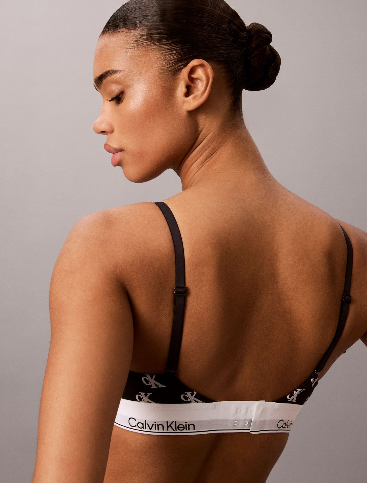 Calvin Klein Icon Cotton Modal Lightly Lined Triangle Bralette