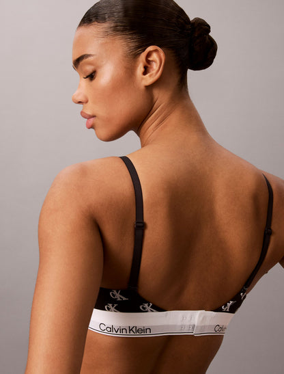 Calvin Klein Icon Cotton Modal Lightly Lined Triangle Bralette