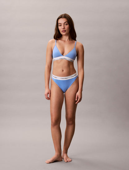Calvin Klein Icon Cotton Modal Lightly Lined Triangle Bralette