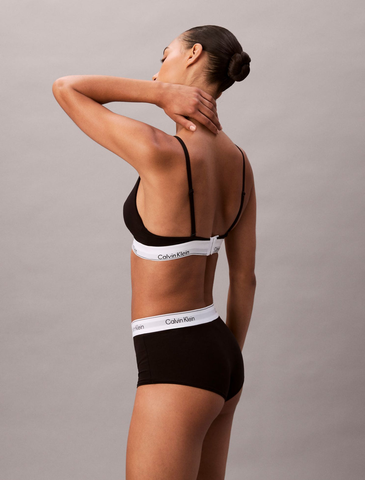 Calvin Klein Icon Cotton Modal Post Surgery Lightly Lined Triangle Bralette