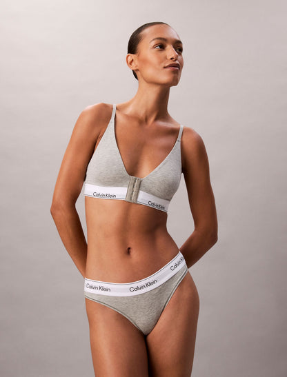 Calvin Klein Icon Cotton Modal Post Surgery Lightly Lined Triangle Bralette