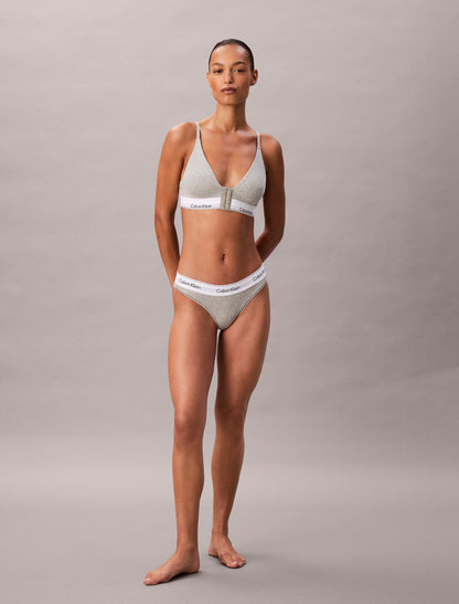 Calvin Klein Icon Cotton Modal Post Surgery Lightly Lined Triangle Bralette