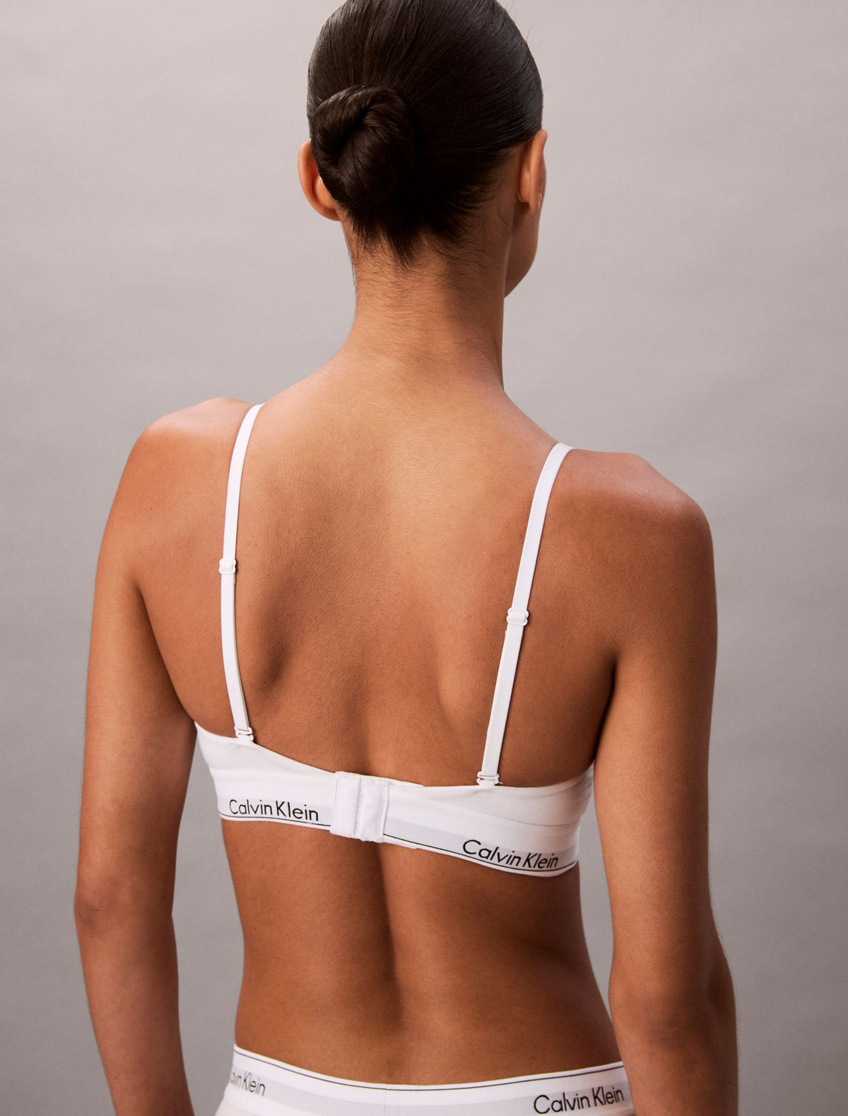 Calvin Klein Icon Cotton Modal Post Surgery Lightly Lined Triangle Bralette