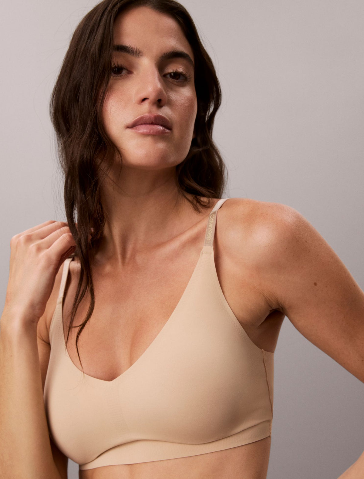 Calvin Klein Invisibles Lightly Lined Triangle Bra