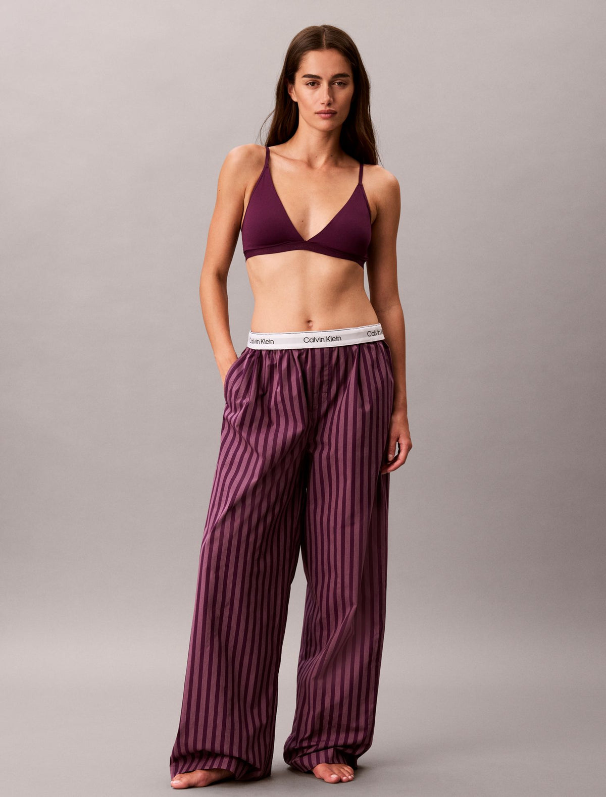 Calvin Klein Form to Body Lightly Lined Triangle Bralette
