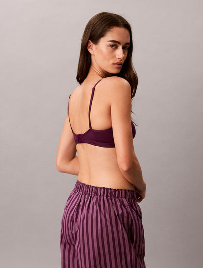 Calvin Klein Form to Body Lightly Lined Triangle Bralette