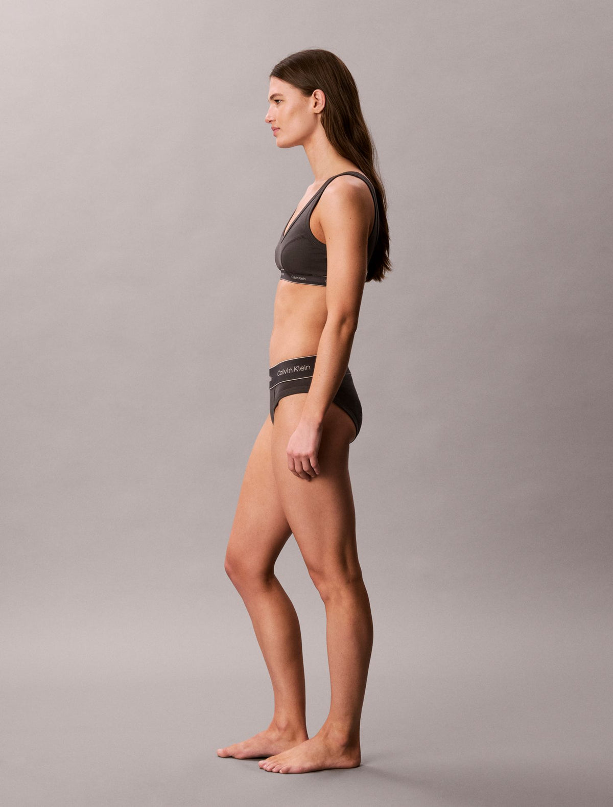 Calvin Klein Heritage Cotton Stretch Lightly Lined Triangle Bralette