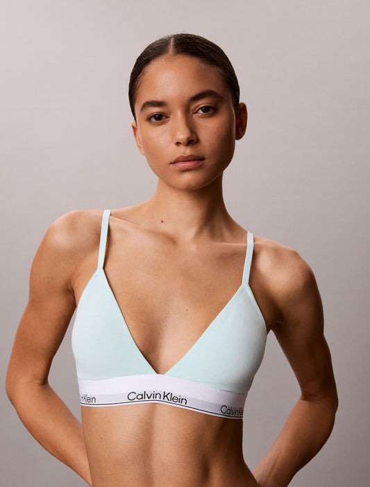 Calvin Klein Icon Cotton Modal Lightly Lined Triangle Bralette