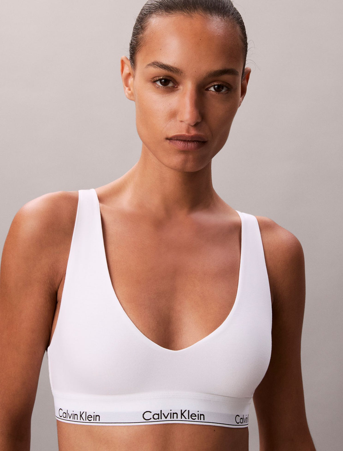 Calvin Klein Icon Cotton Modal Unlined Triangle Bralette