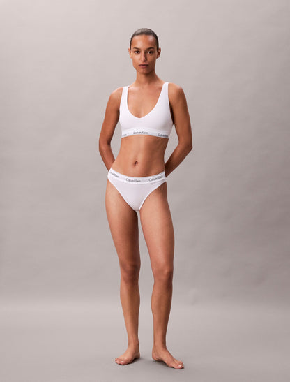 Calvin Klein Icon Cotton Modal Unlined Triangle Bralette