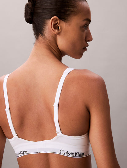 Calvin Klein Icon Cotton Modal Unlined Triangle Bralette