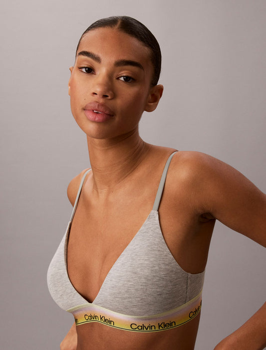 Calvin Klein Icon Cotton Modal Pride Lightly Lined Triangle Bra