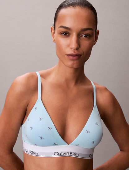 Calvin Klein Icon Cotton Modal Lightly Lined Triangle Bralette
