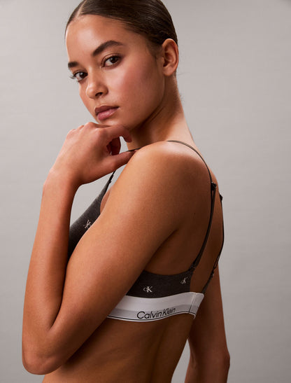 Calvin Klein Icon Cotton Modal Lightly Lined Triangle Bralette