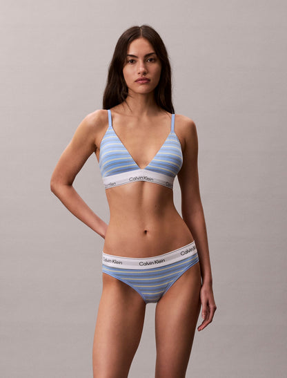 Calvin Klein Icon Cotton Modal Lightly Lined Triangle Bralette