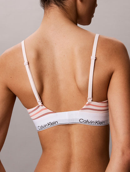 Calvin Klein Icon Cotton Modal Lightly Lined Triangle Bralette