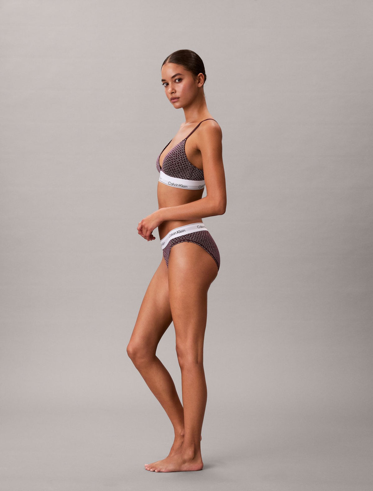 Calvin Klein Icon Cotton Modal Lightly Lined Triangle Bralette
