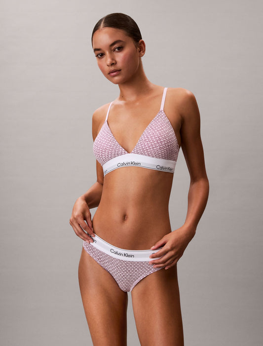 Calvin Klein Icon Cotton Modal Lightly Lined Triangle Bralette