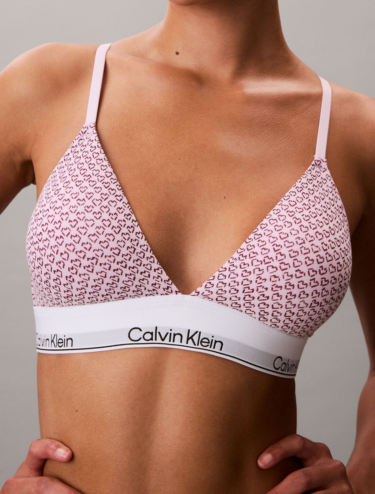 Calvin Klein Icon Cotton Modal Lightly Lined Triangle Bralette
