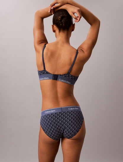 Calvin Klein Icon Cotton Modal Lightly Lined Triangle Bralette
