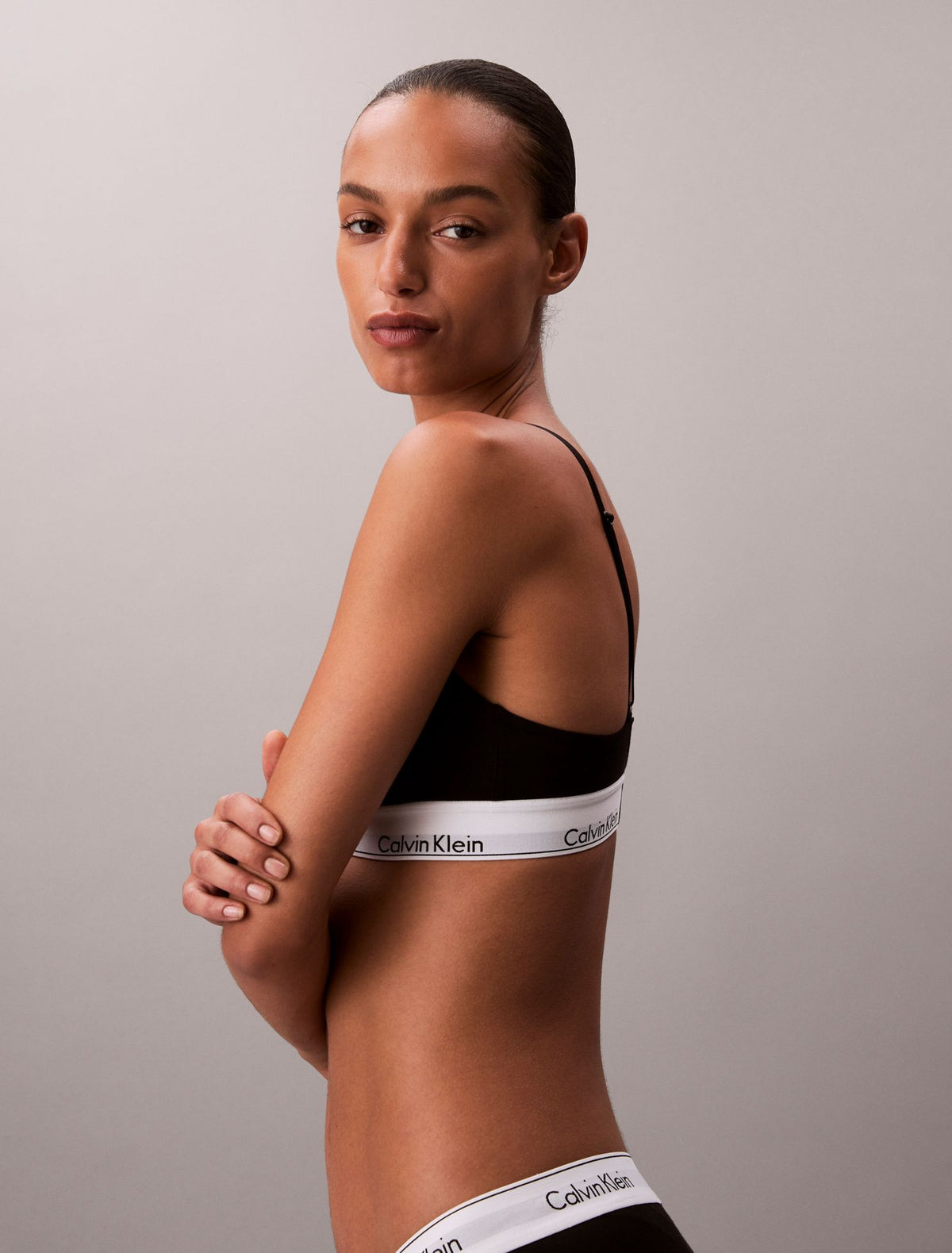 Calvin Klein Icon Cotton Modal Lightly Lined Triangle Bralette