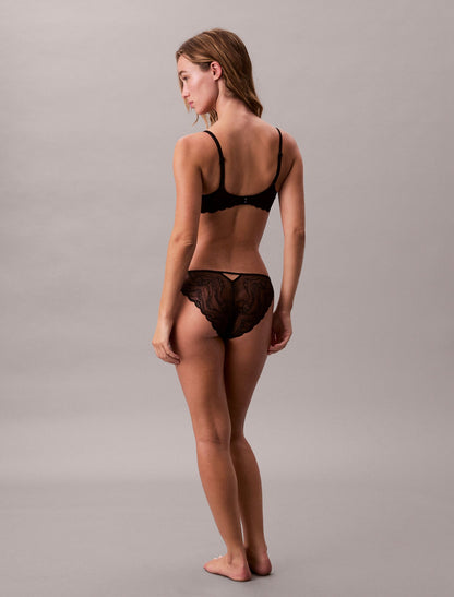 Calvin Klein Sensual Stretch Lace Unlined Full Coverage Bra