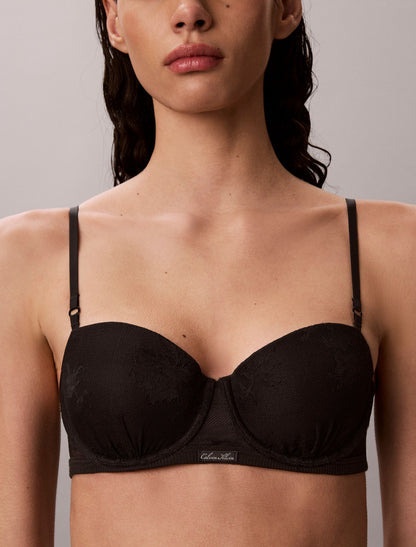 Calvin Klein Icon Stretch Lace Push Up Balconette