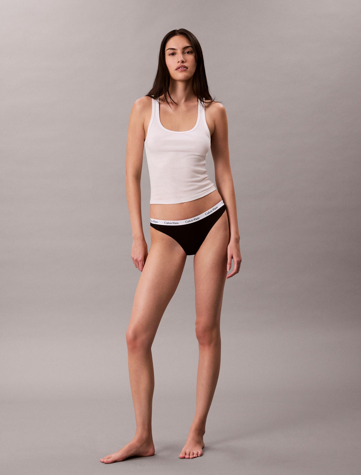 Calvin Klein Carousel Cotton Stretch Rib 3-Pack Bikini
