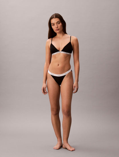 Calvin Klein Cotton Stretch Rib 3-Pack String Bikini