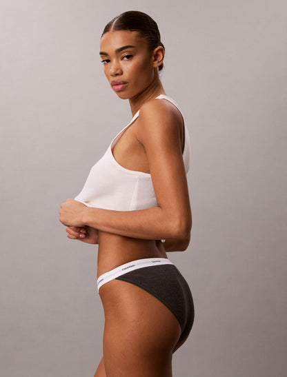 Calvin Klein Cotton Stretch Rib 3-Pack String Bikini