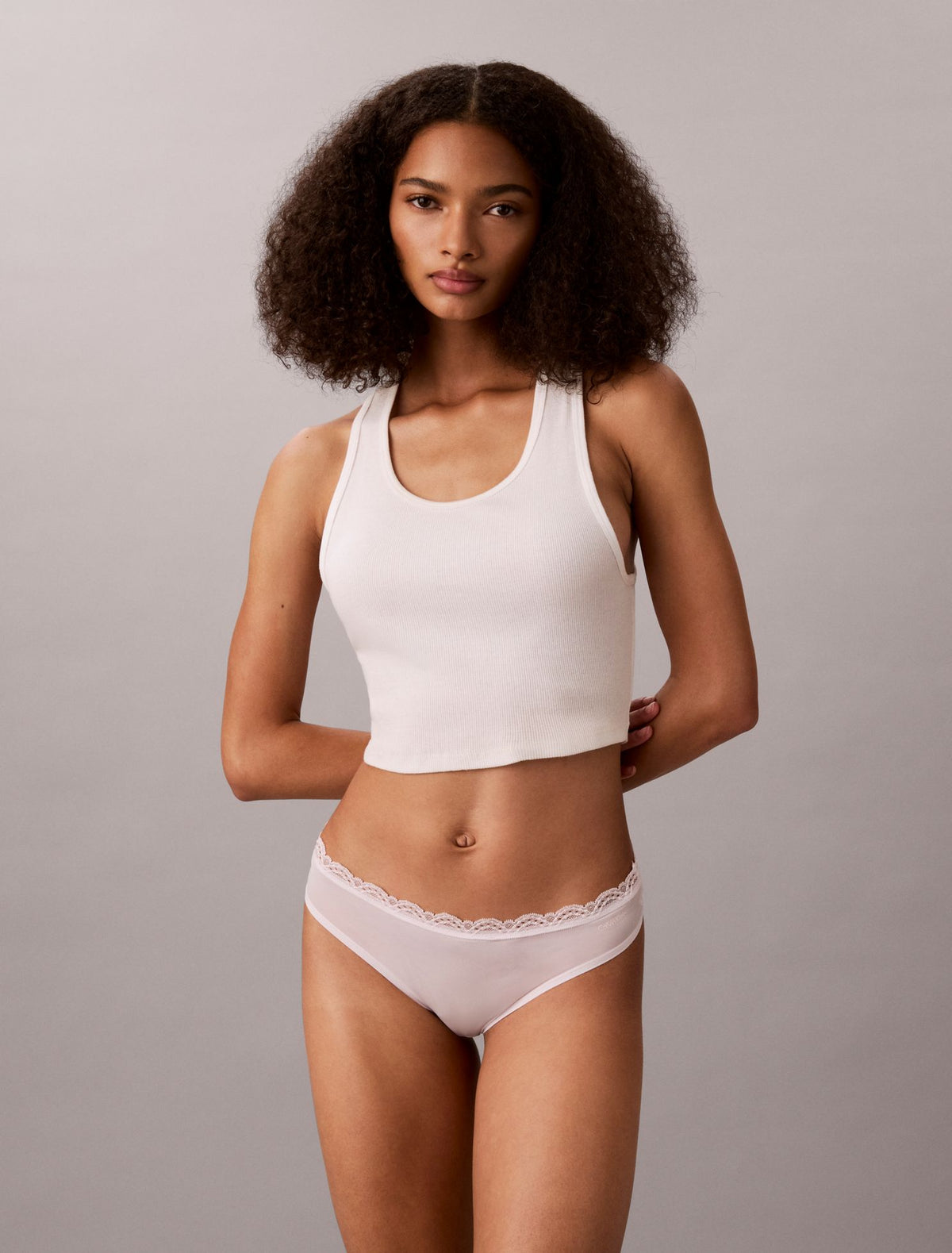 Calvin Klein Microfiber Stretch with Lace 3-Pack Thong