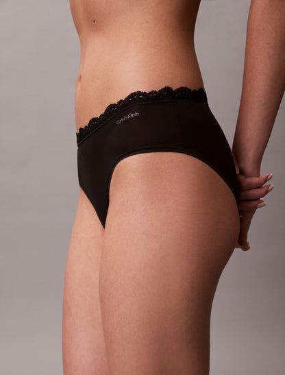 Calvin Klein Microfiber Stretch with Lace 3-Pack Hipster