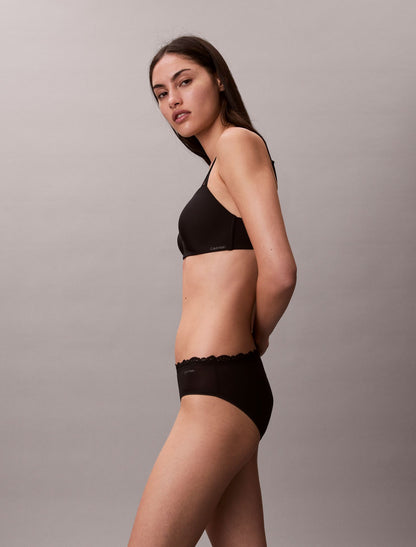 Calvin Klein Microfiber Stretch with Lace 3-Pack Hipster