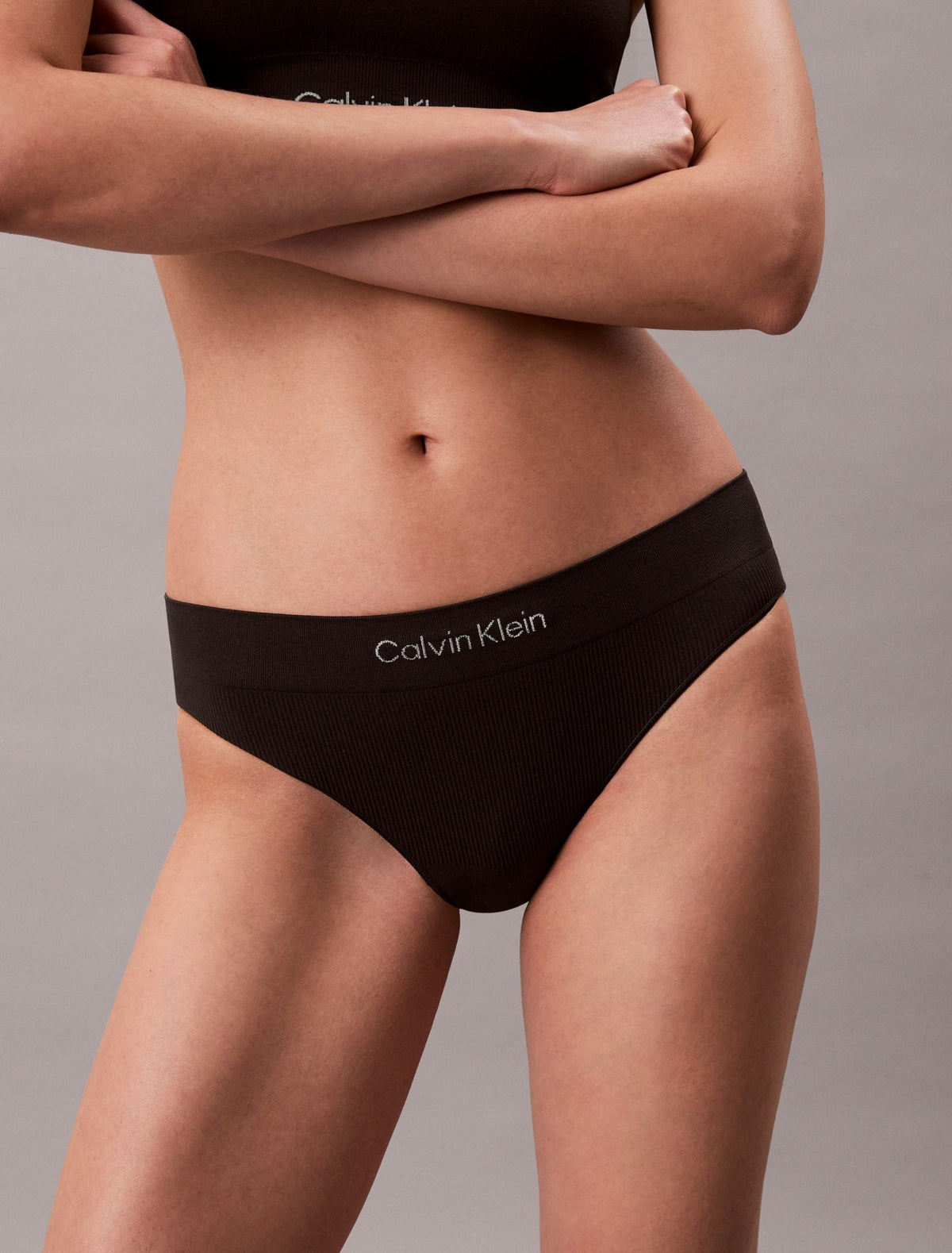 Calvin Klein Microfiber Seamless Rib 3-Pack Bikini
