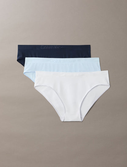 Calvin Klein Bonded Flex 3-Pack Mid Rise Bikini
