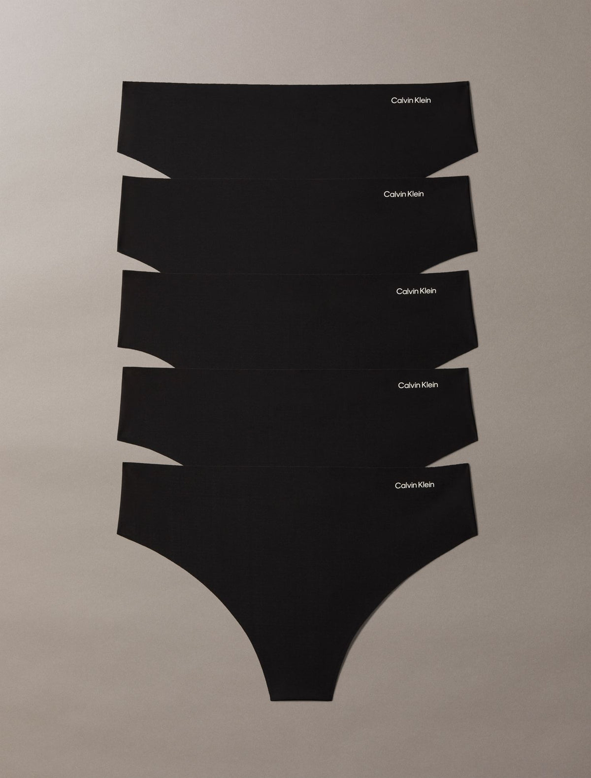 Calvin Klein Invisibles Microfiber Stretch 5-Pack Thong
