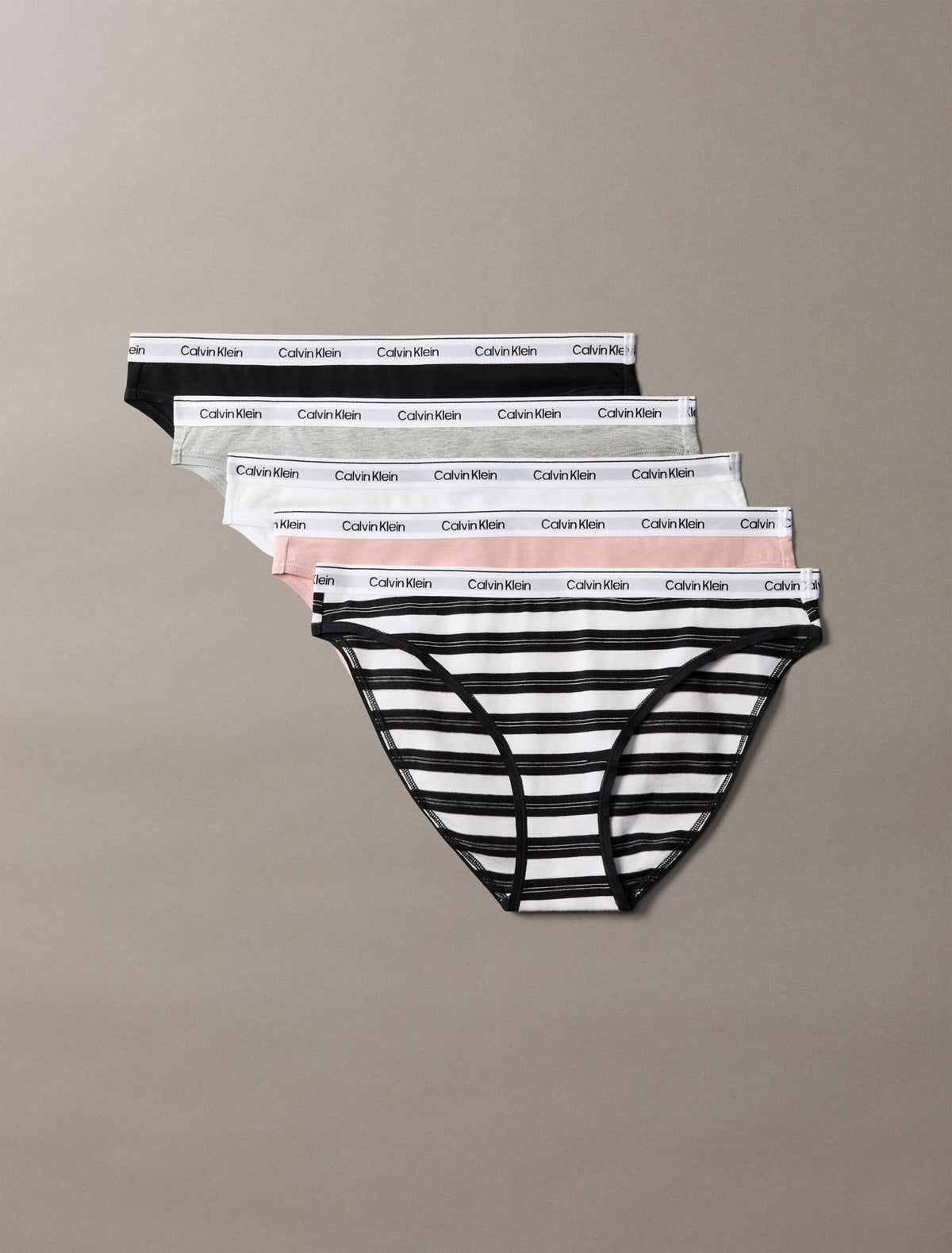 Calvin Klein Icon Logo 5-Pack Low Rise Bikini