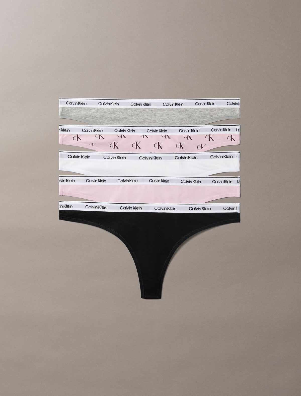 Calvin Klein Icon Logo 5-Pack Thong