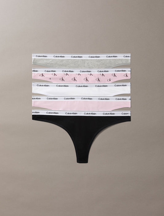 Calvin Klein Icon Logo 5-Pack Thong