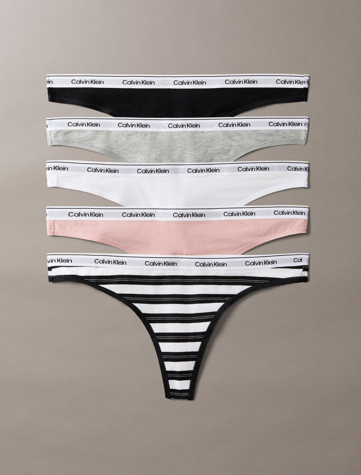 Calvin Klein Icon Logo 5-Pack Thong