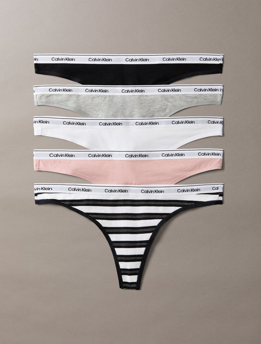 Calvin Klein Icon Logo 5-Pack Thong