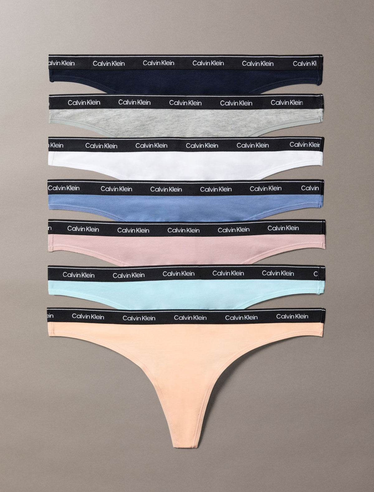 Calvin Klein Icon Logo 7-Pack Thong