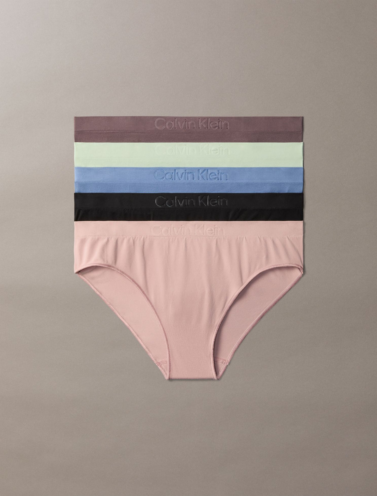 Calvin Klein Bonded Flex Seamless 5-Pack Mixed Bikini Brief